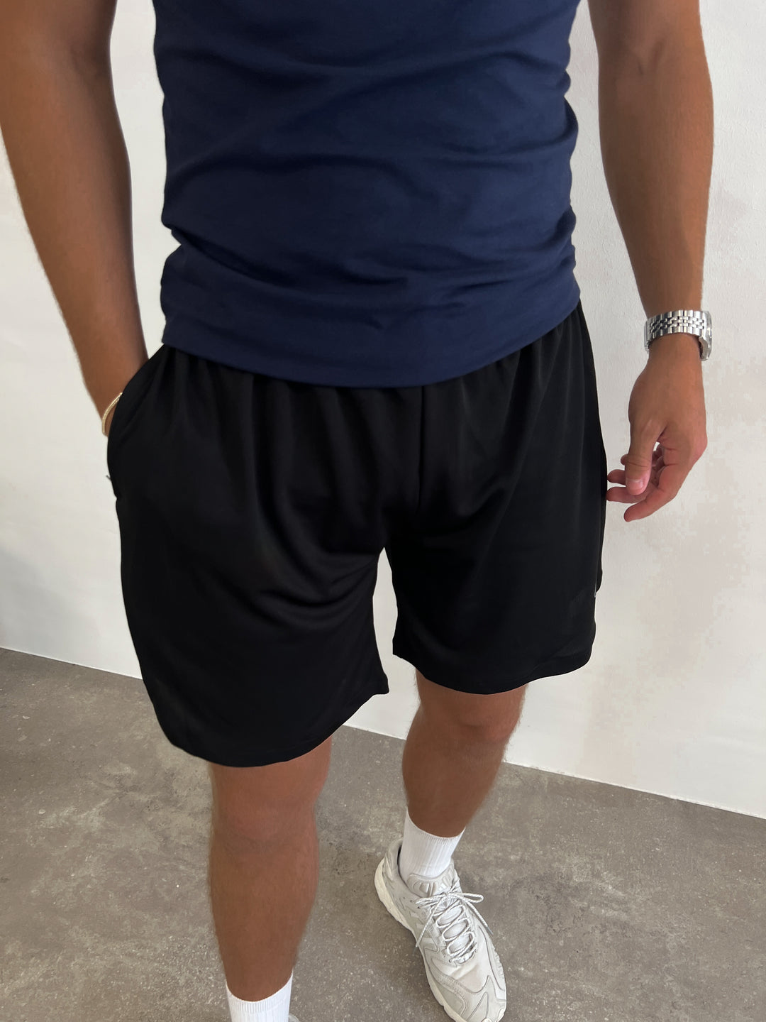 BM Pocket Mesh Shorts Black