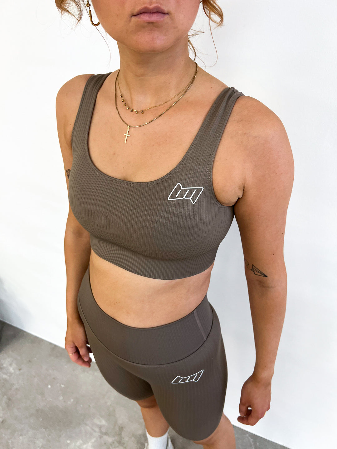 BM Seamless Sports Bra Dark Brown